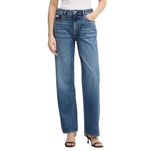 Calvin Klein Jeans Blue Cotton Mom Women's Jeans